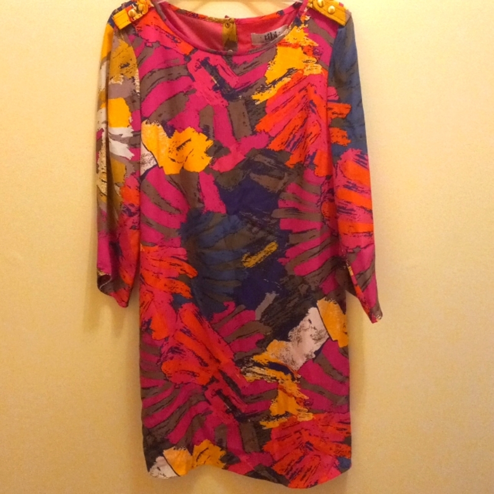 TIBI MULTI COLOR  DRESS